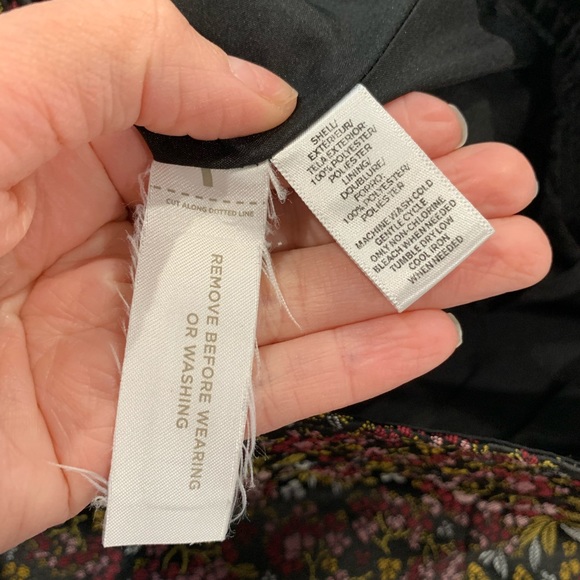 LOFT Floral Embroidered Skirt Size 10P - Picture 8 of 8